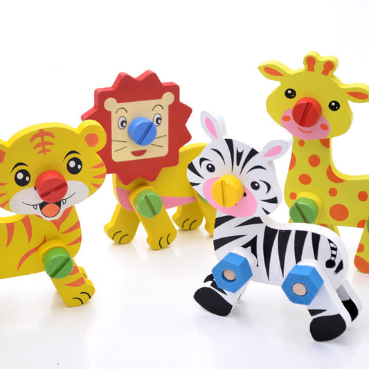 Montessori Inspired Assembling Building Blocks Set