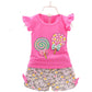 Playful And Cozy Two-Piece Clothes For Girls