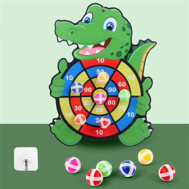 Cute Animal Dartboard with Sticky Balls for Giggly Target Play
