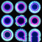 Stress Relief Glow Spinner For Kids And Adults