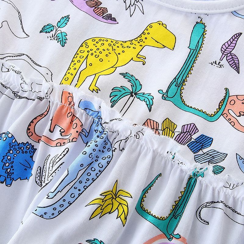 Soft Breathable Summer Dress For Girls’ Daily Wear