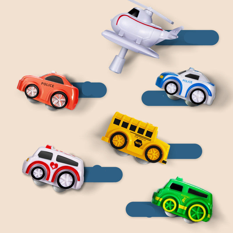 Creative Car Track Toy With Parking Lot Theme