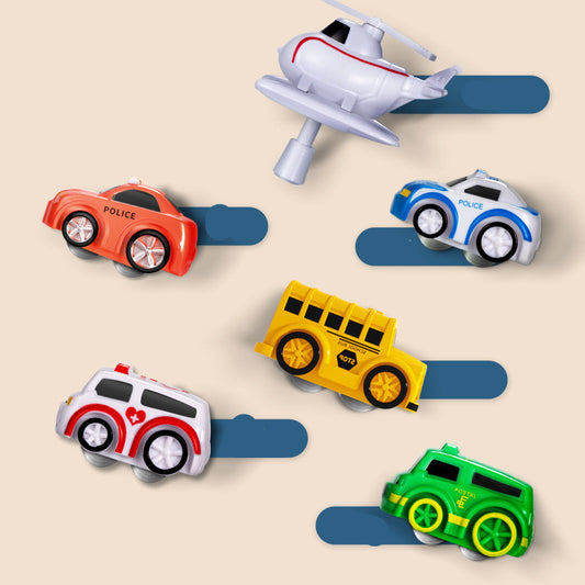 Creative Car Track Toy With Parking Lot Theme