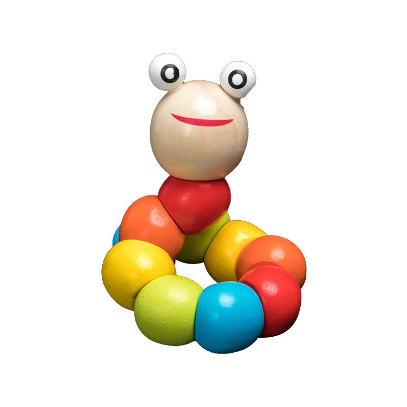 Rainbow Blocks Educational Rattle Toy