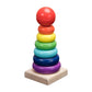 Rainbow Blocks Educational Rattle Toy