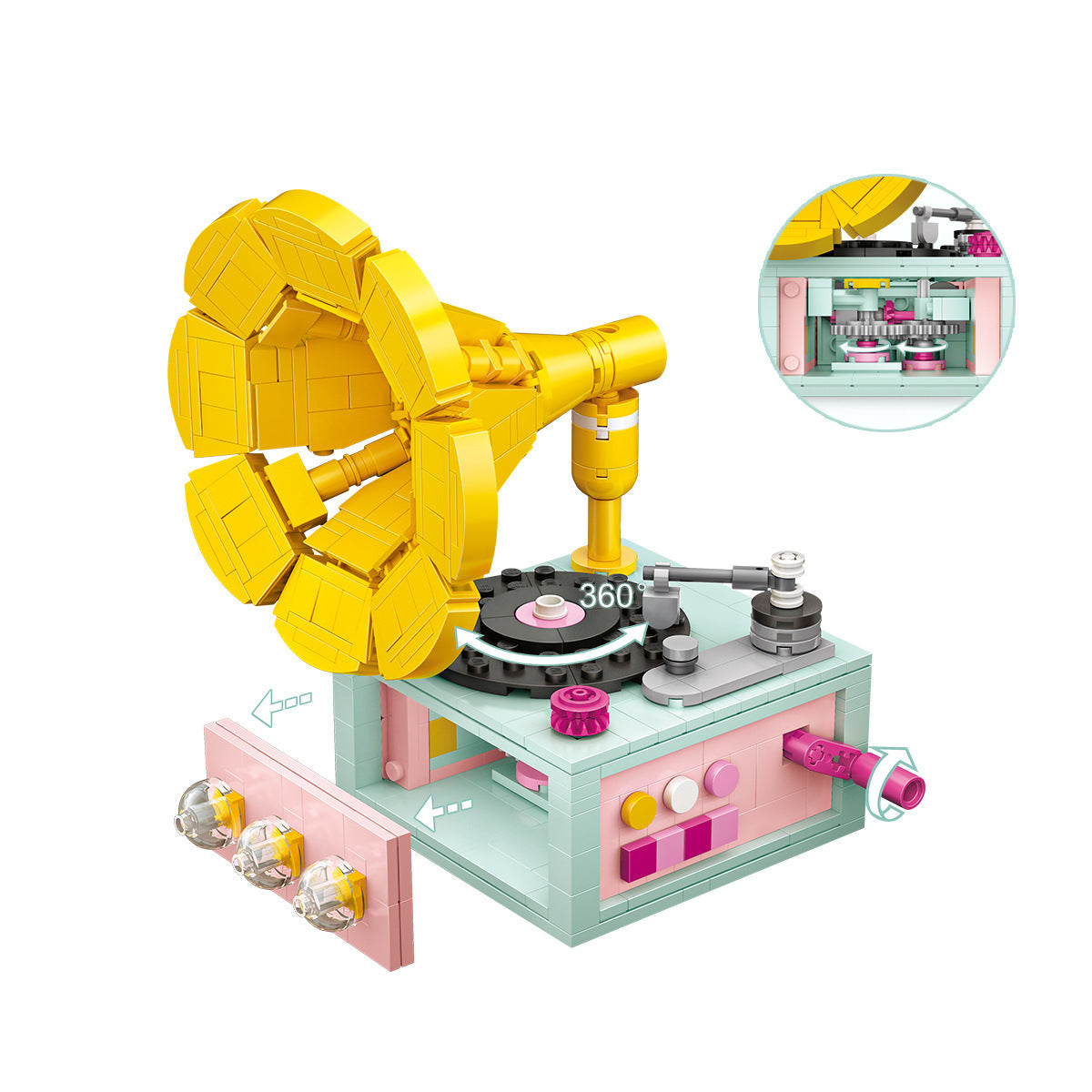 Brain Boosting Puzzle Blocks Educational Toy