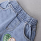 Comfortable And Fashionable Cotton Jeans And T-Shirt For Girls