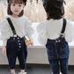 Trendy Kids Two-Piece Denim Suit For Cool Seasons
