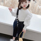Trendy Kids Two-Piece Denim Suit For Cool Seasons