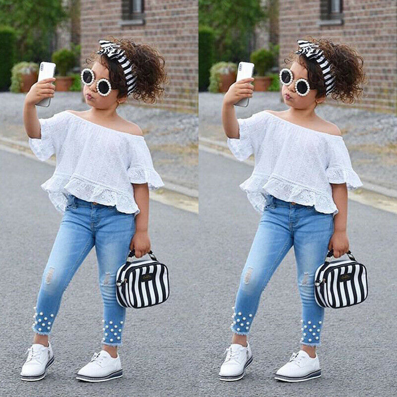 Cute And Comfy Baby Girls Shirt And Shorts Set