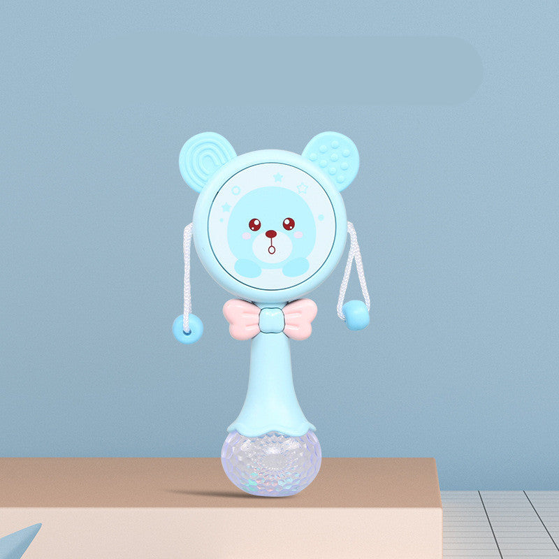 Soothing Baby Teether Rattle With Fun Sounds