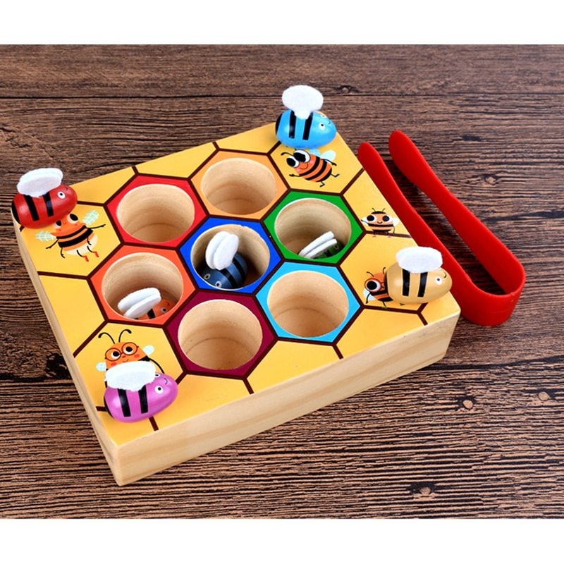 Colorful Bee Hive Toy Bringing Smiles and Skills to Kids