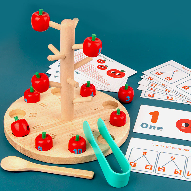 Concentration Building Wooden Bead Toy For Children