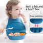 Mess-Free Feeding With Soft Waterproof Baby Bibs