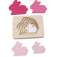 Gradient Color Puzzle Toy For Brain Development