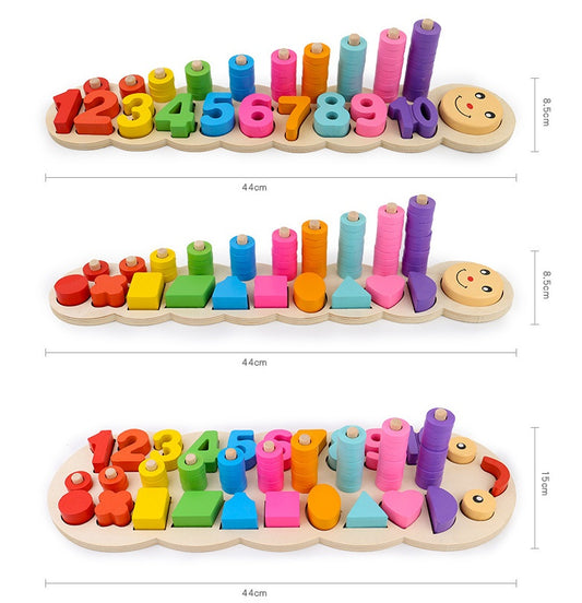 Interactive Wooden Board For Kids’ Cognitive Development