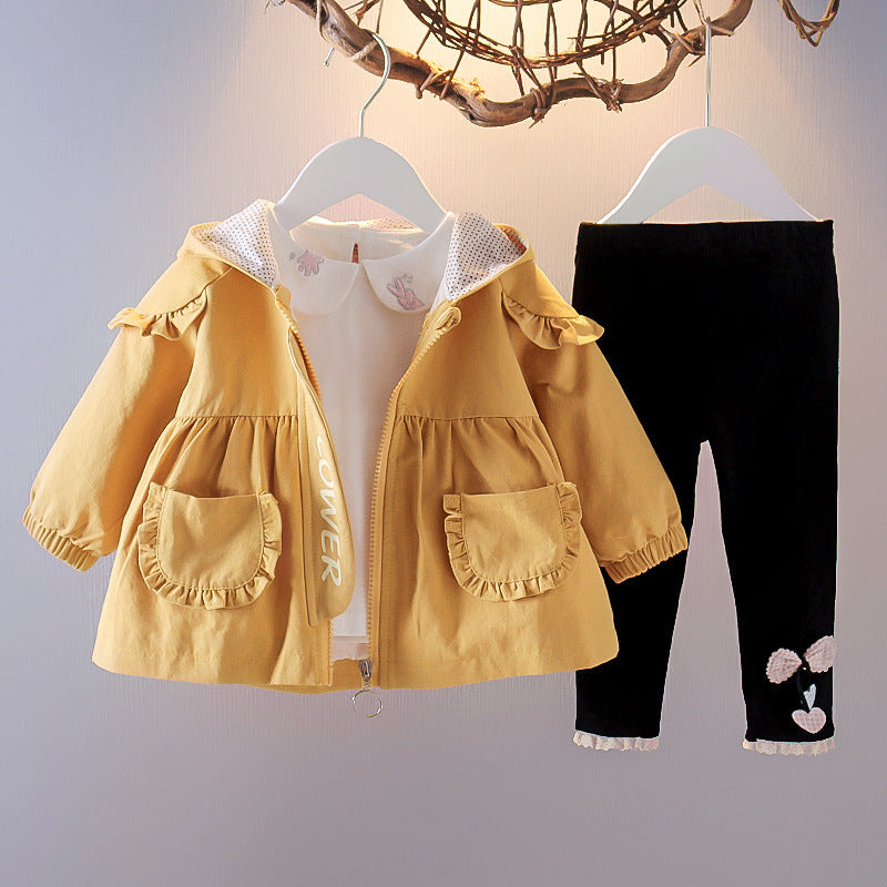 Durable Autumn Clothes Set Perfect For Play And School