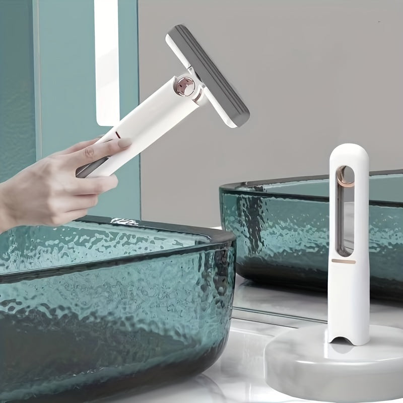 Revolutionary Self-Squeeze Mini Mop: Portable, Absorbent, and Hands-Free