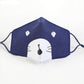 Breathable Cotton Cartoon Mask For Kids