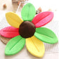 Colorful Sunflower Bath Mat For Baby’s Bathing Comfort