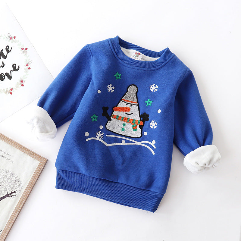 Warm And Cute Christmas Baby Sweater For Winter