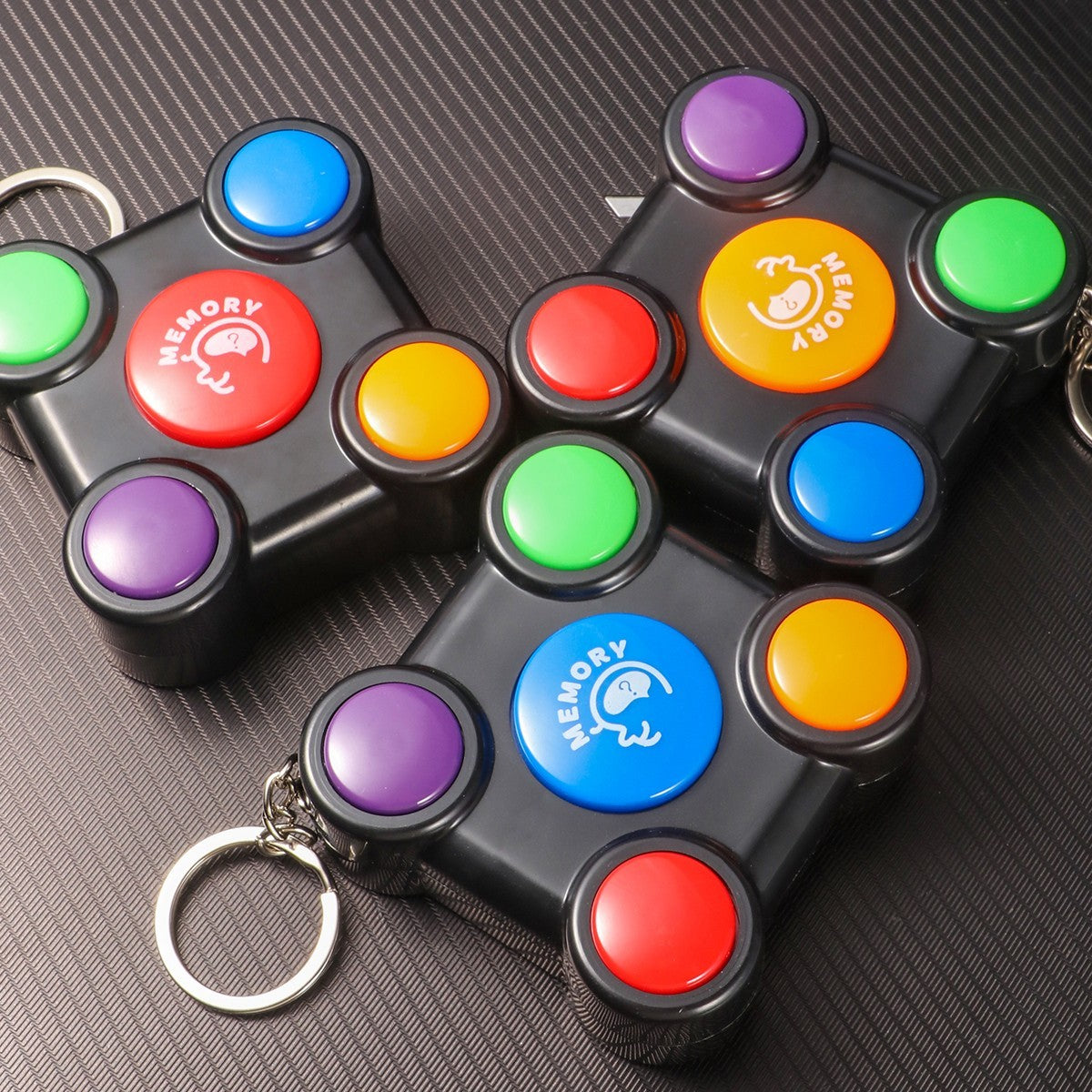 Compact 4-in-1 Memory Game for Kids and Adults