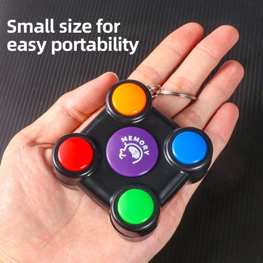 Compact 4-in-1 Memory Game for Kids and Adults