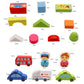 Creative Traffic Building Blocks Toy For Children