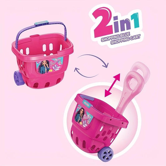 Interactive Makeover And Dress Up Toy Cart