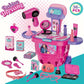 Interactive Makeover And Dress Up Toy Cart