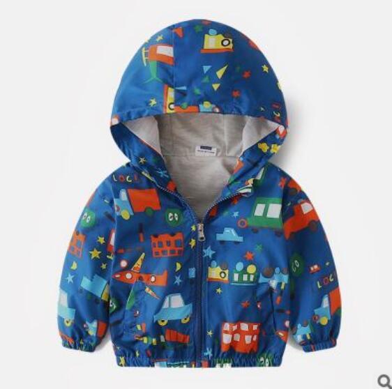 Casual Boys Hoodie Jacket For School And Play