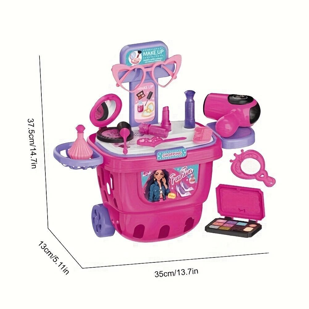 Interactive Makeover And Dress Up Toy Cart