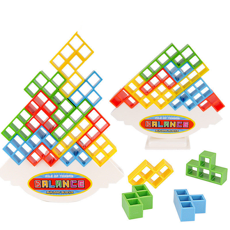 Interactive Balance Stacking Blocks Game