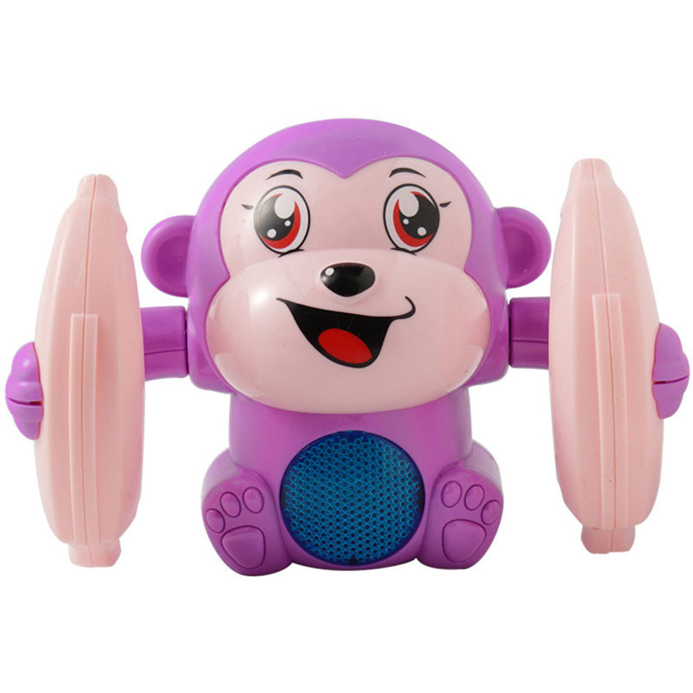 Colorful Tumbling Monkey Toy With Sounds And Lights