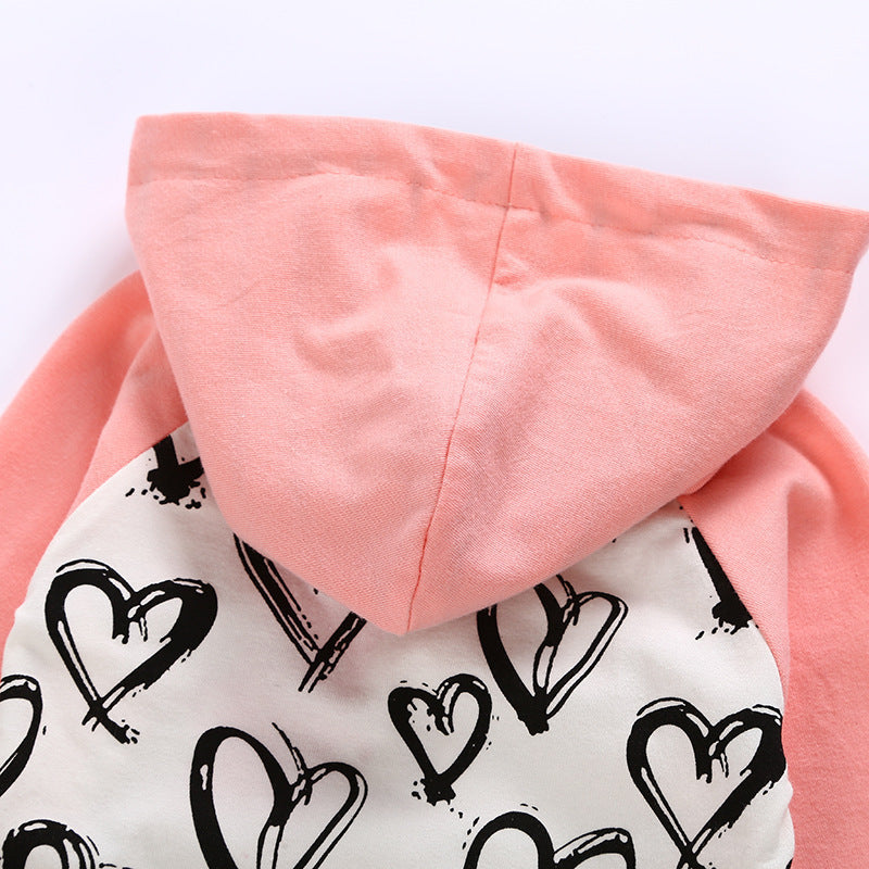 Warm And Soft Baby Girl Sweater Hoodie Outfit
