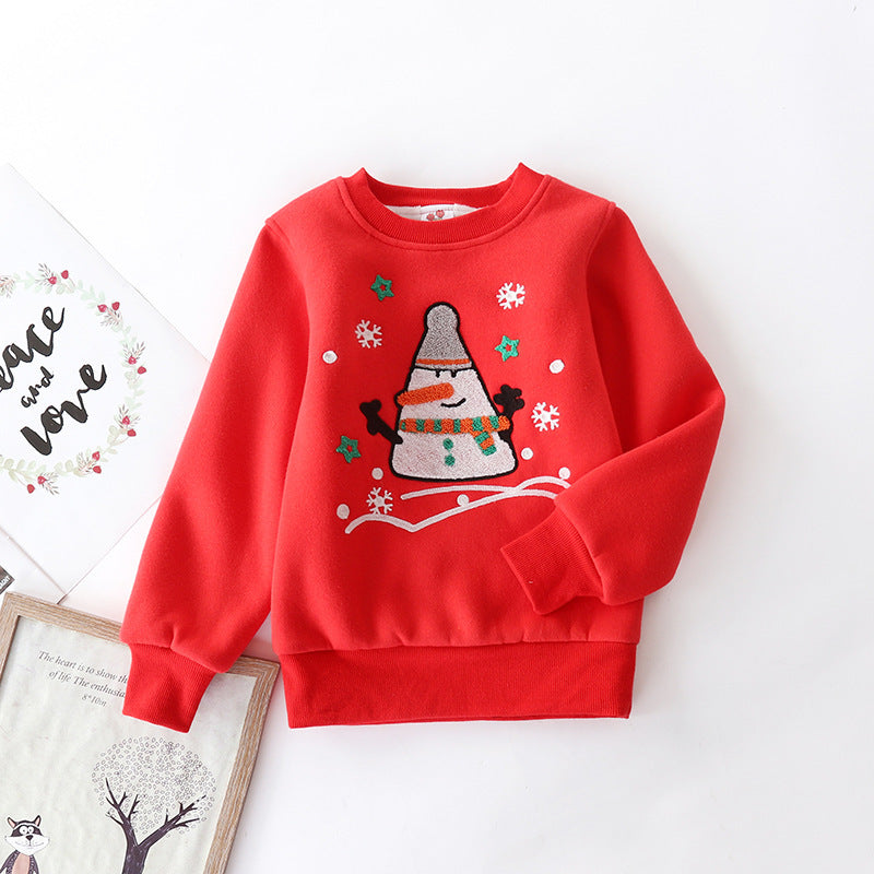 Warm And Cute Christmas Baby Sweater For Winter