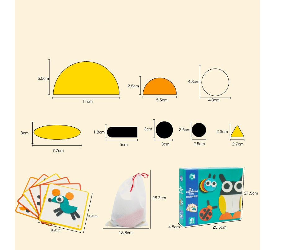 Wooden Educational Puzzle Toy For Children’s Growth