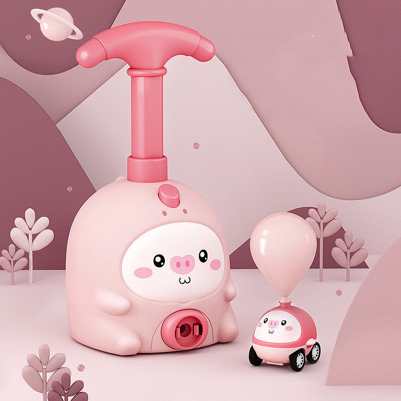 Eco-Friendly Balloon Powered Car Toy For Kids