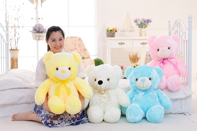 Fun Glowing LED Teddy Bear Plush Toy