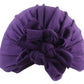 Stylish Baby Hat With Pleated Bowknot For Baby Girls