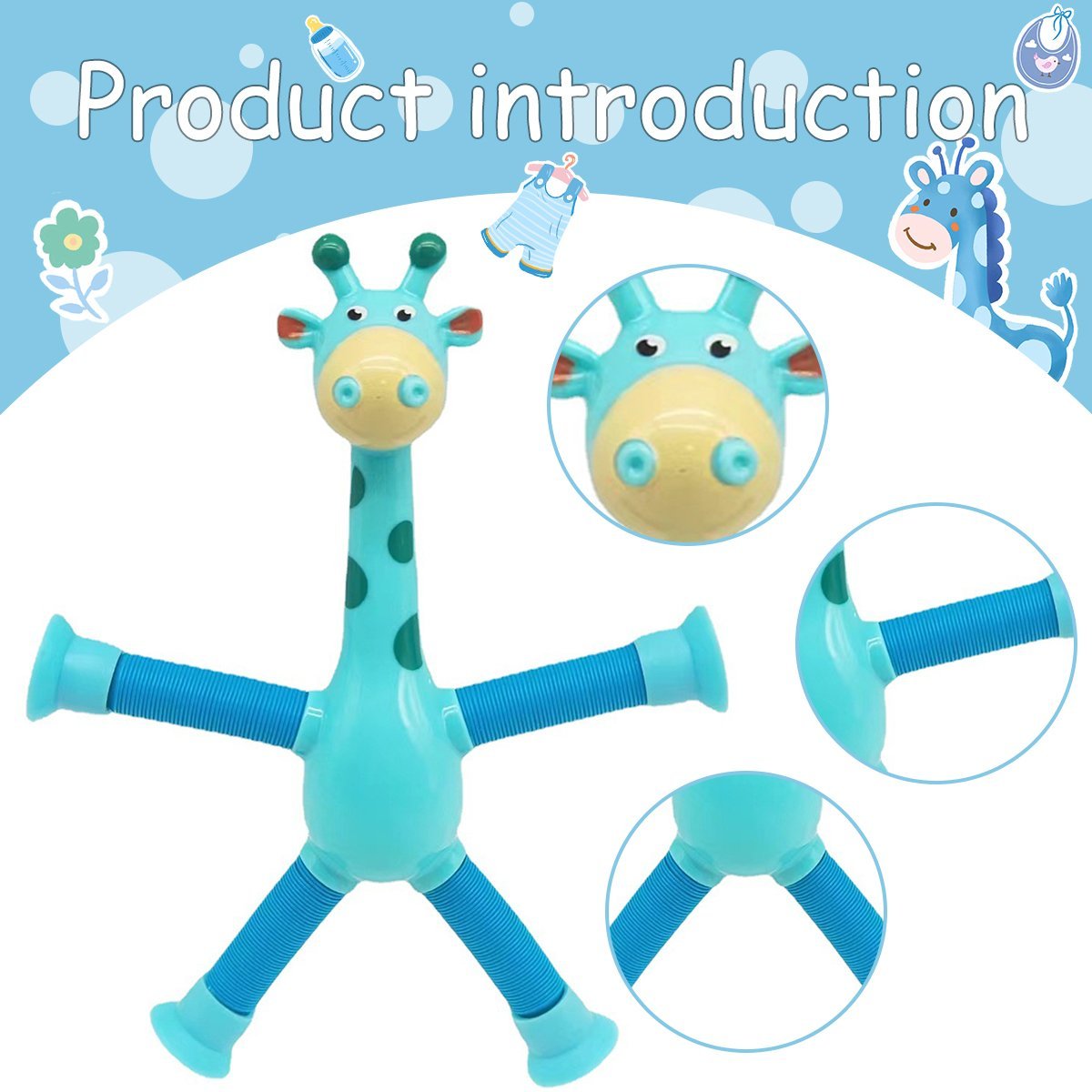 Stretchy Giraffe Buddy Brings Laughter and Calm for All Ages