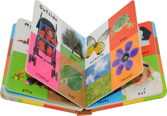 Boost Early Learning With This Fun First Words Cardboard Book