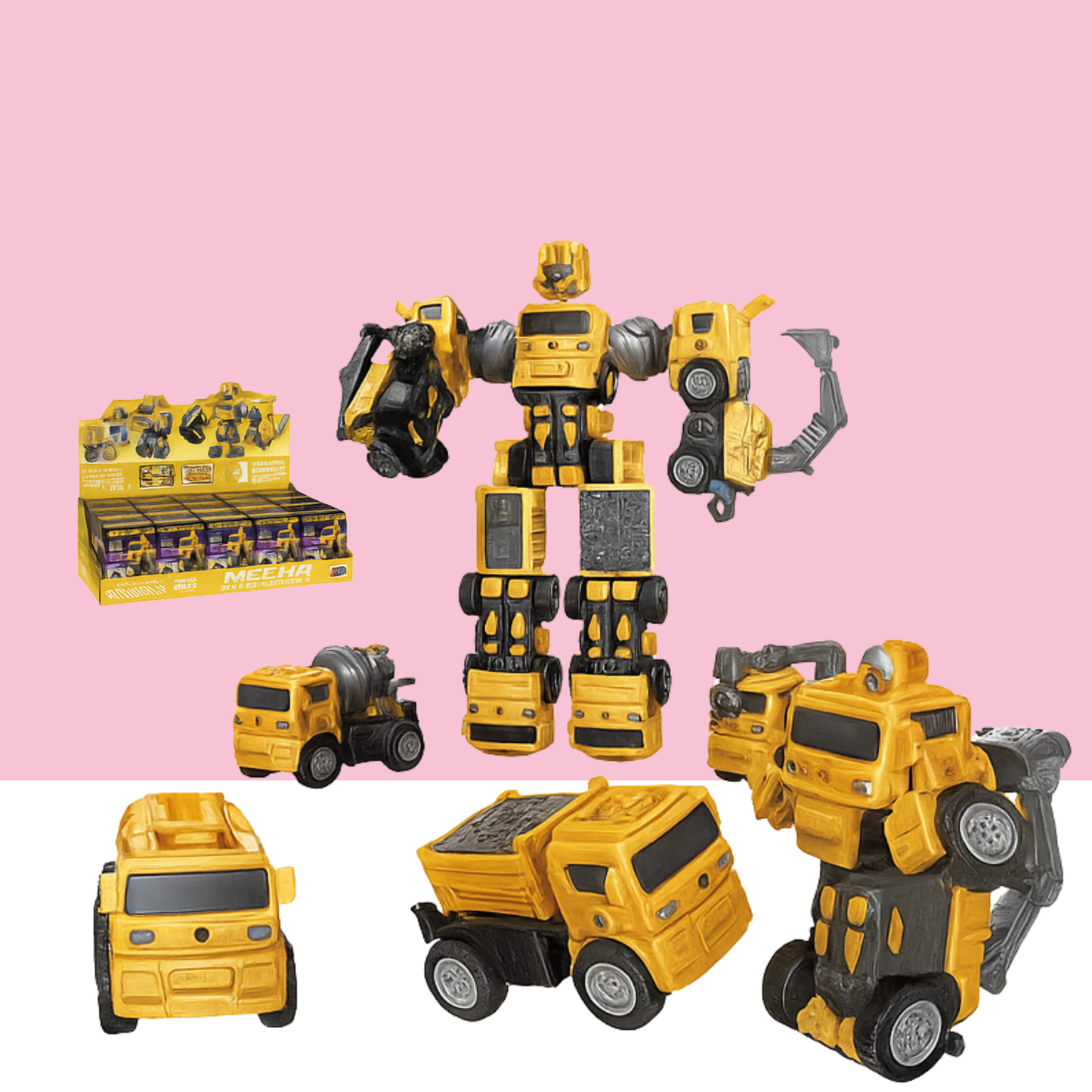 MECHA GUARDIAN – Transforming Robot Truck Set