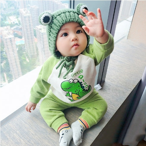 Soft And Trendy Cartoon Suit For Active Kids