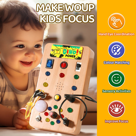 Bright Beginnings Come with Montessori LED Lamp Holder Educational Toy