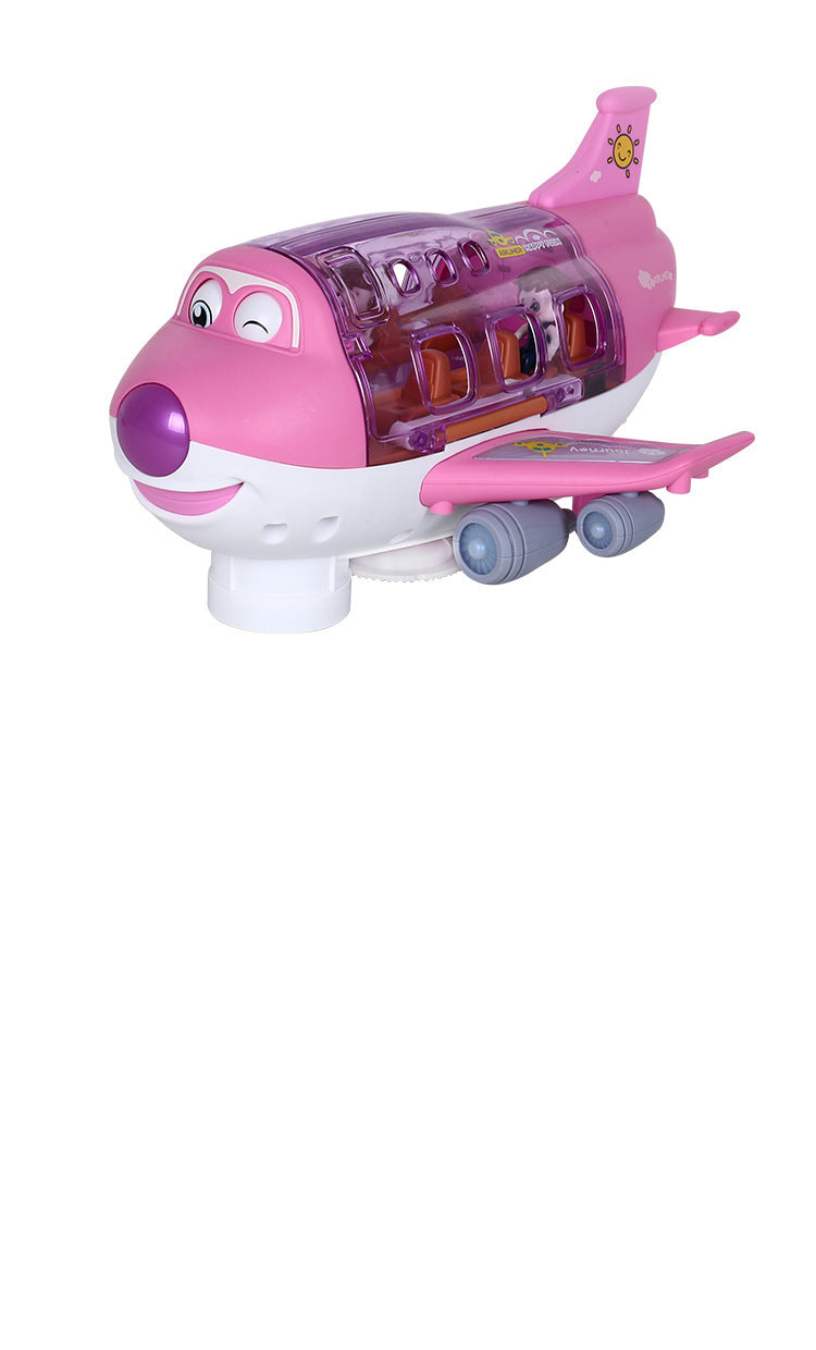 Spinning And Sound-Enhanced Electric Plane Toy