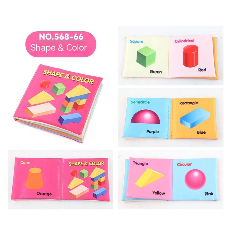 Sensory Stimulating Cloth Book For Infant Development