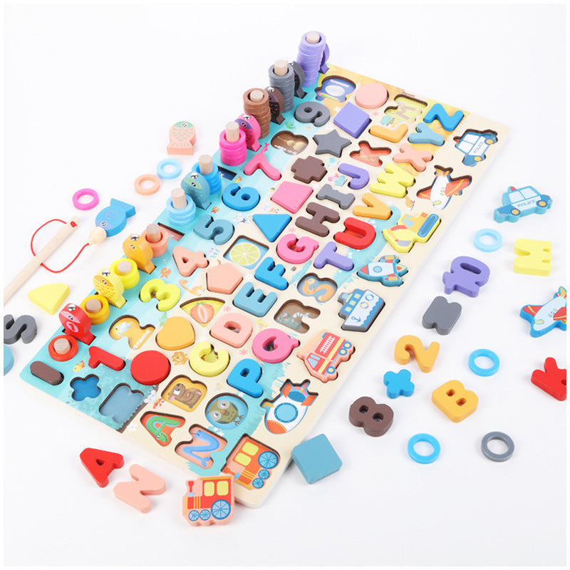 Wooden Montessori Educational Toy For Toddler Development