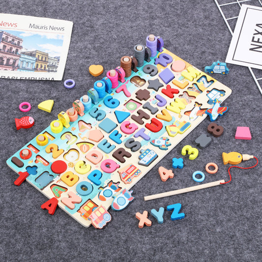 Wooden Montessori Educational Toy For Toddler Development