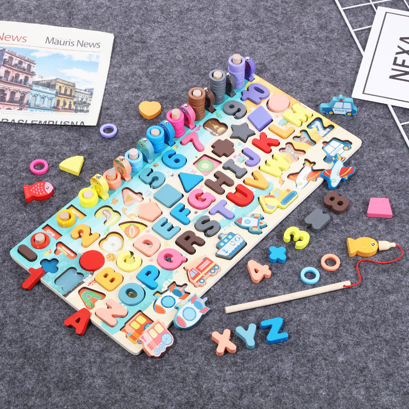 Wooden Montessori Educational Toy For Toddler Development
